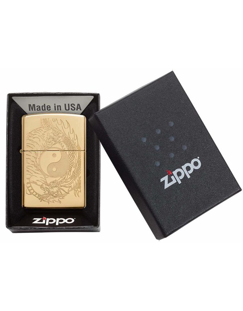 ZIPPO Zippo Tigre et Dragon Gold 49024