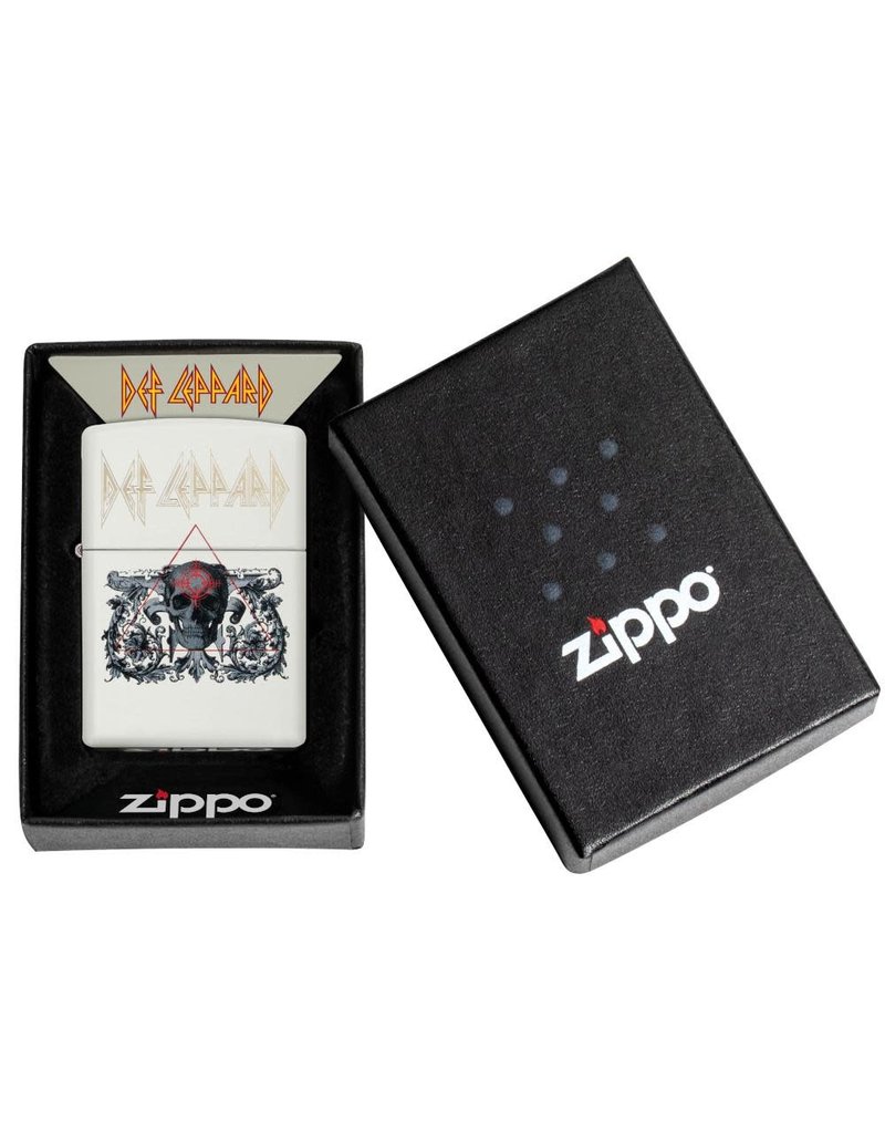 ZIPPO Zippo Def Lepard Tête De Mort 49237