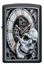 ZIPPO Zippo Design Clock Tete de Mort 29854