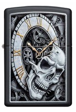 ZIPPO Zippo Horloge Design Tete de Mort 29854