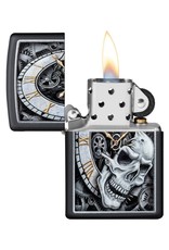 ZIPPO Zippo Design Clock Tete de Mort 29854