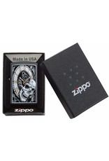 ZIPPO Zippo Design Clock Tete de Mort 29854