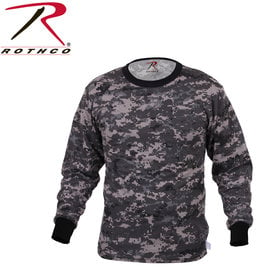 ROTHCO Rothco Long Sleeve Digital Camo T-Shirt Subdued