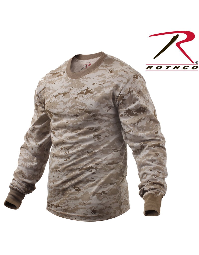 ROTHCO Rothco Long Sleeve Digital Camo T-Shirt