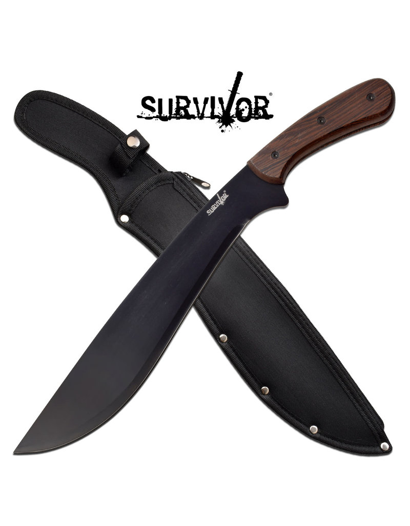 SURVIVOR Machete Survivor 22 "Wooden Handle