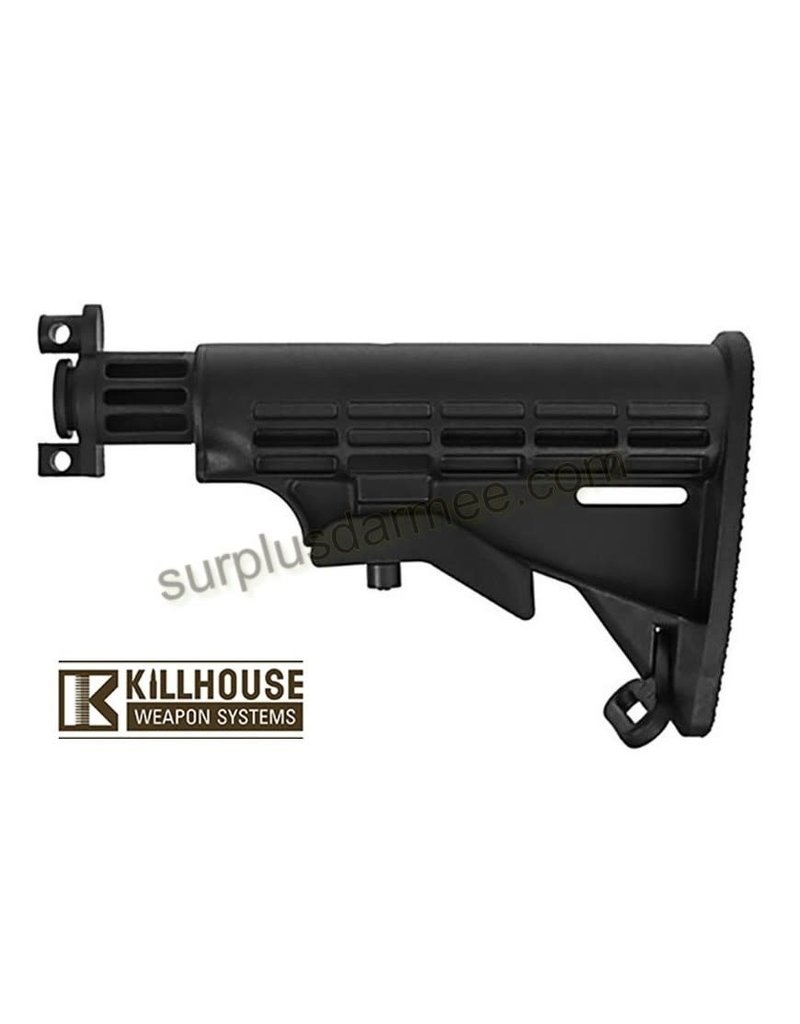 KILLHOUSE Retractable Paintball Stock A5 Black Killhouse