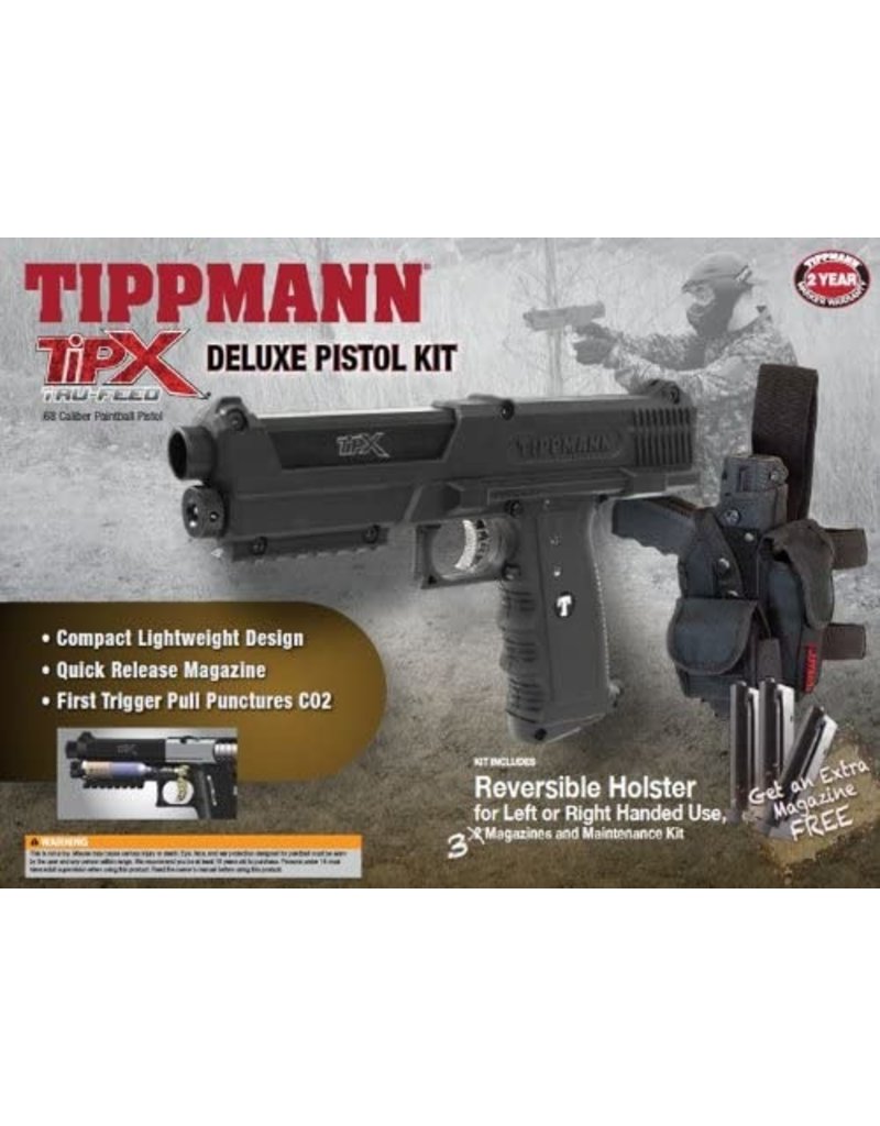 TIPPMANN Pistolet Tippmann TIPX Ensemble Deluxe