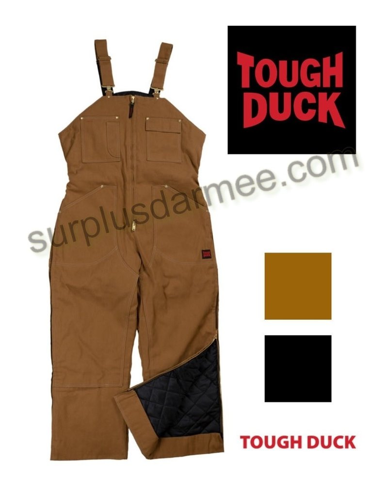 TOUGH-DUCK Salopette Hydro Isolée D'Hiver de Travail Coton 12 OZ Tough Duck