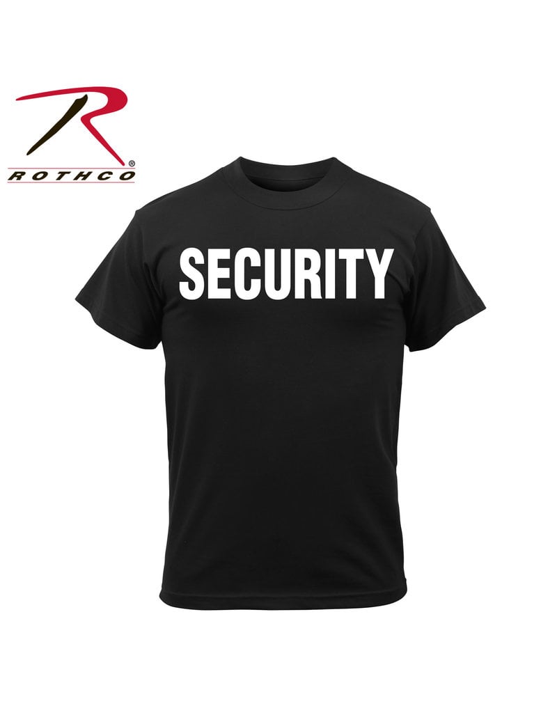 ROTHCO Chandail T-Shirt Sécurité (Security)