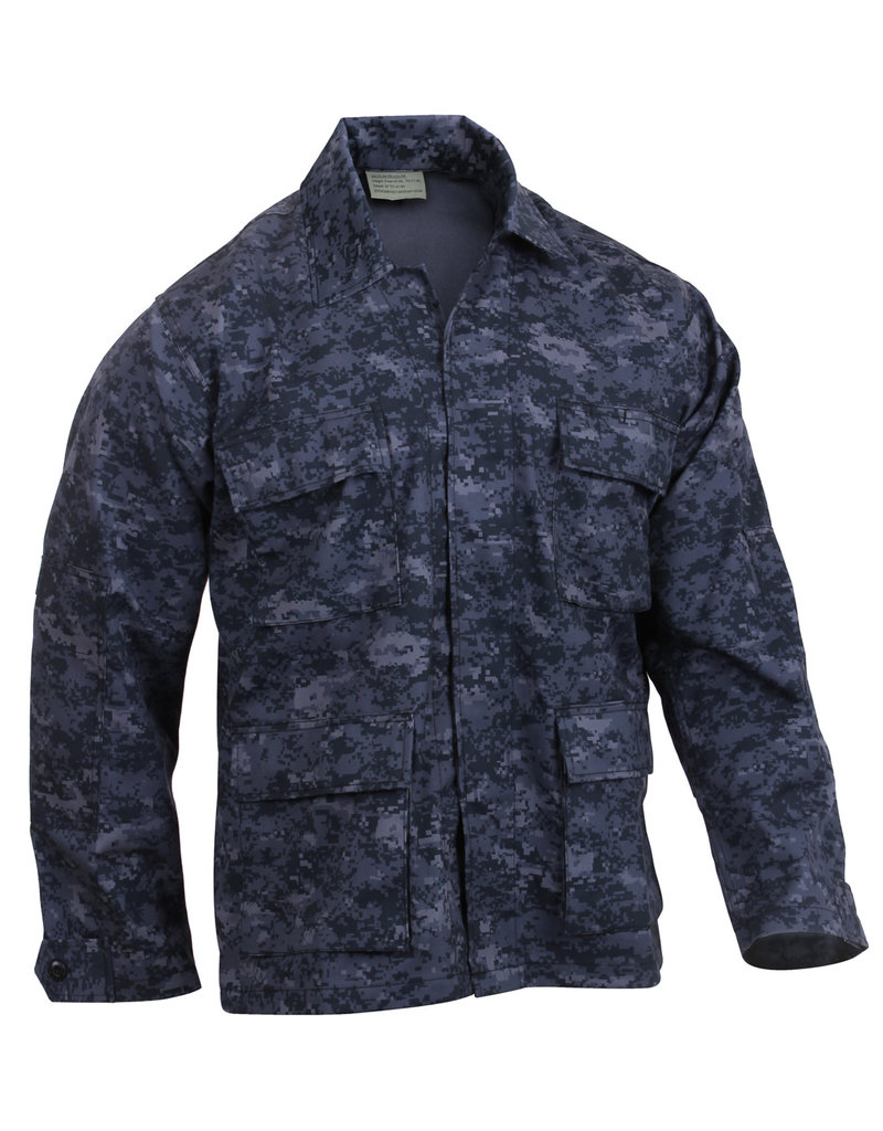 ROTHCO Chemise de Combat BDU Digital Nuit Rothco