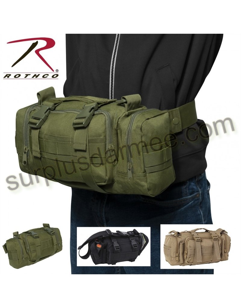Acheter Pochette tactique Molle 1000D, sac de taille militaire