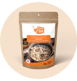 HAPPY YAK Freeze-Dried Meal Ration Risotto Mushroom Cheese Happy Yak