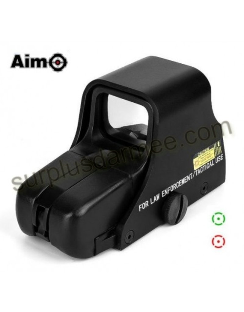 MILCOT MILITARY Holographic Sight Rouge / Vert 551 Noir