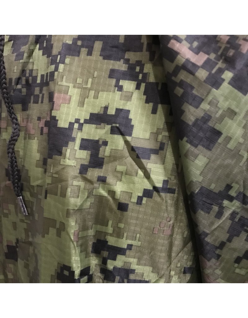 MILCOT MILITARY Military Style Camouflage Poncho Digi-Green MILCOT