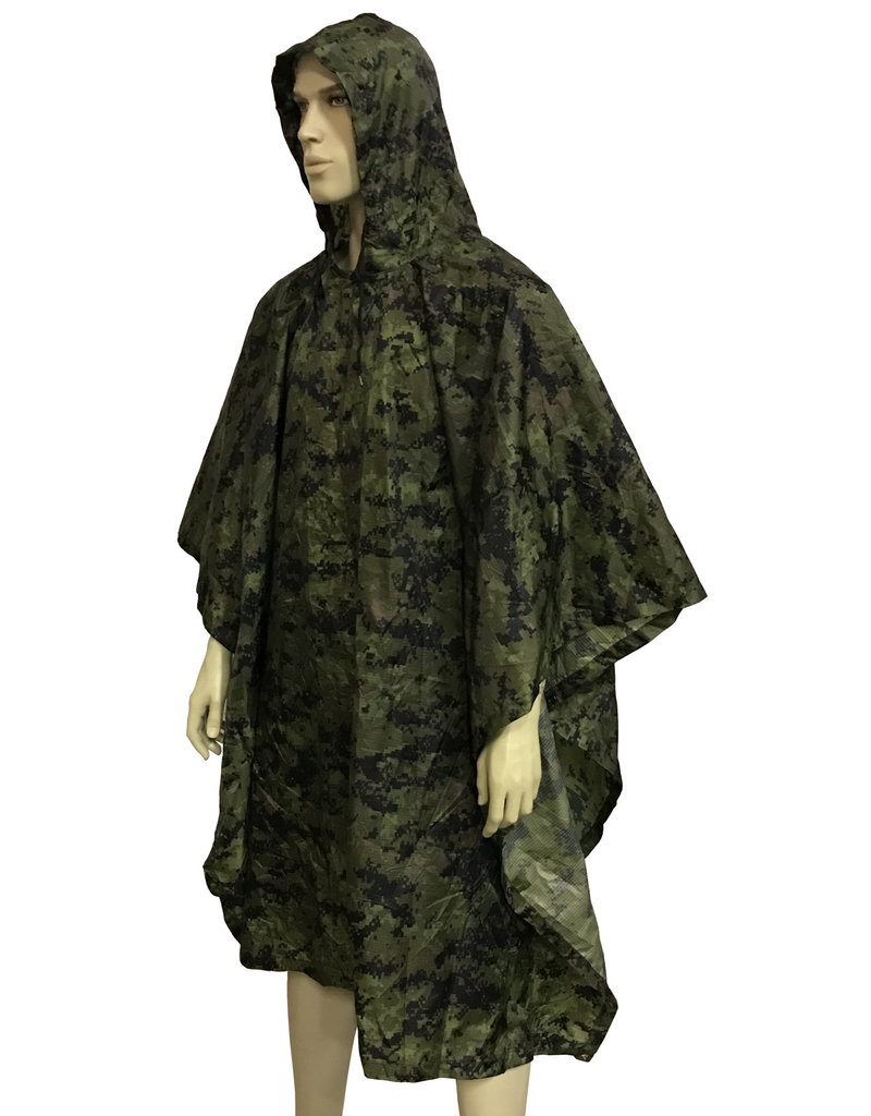 MILCOT MILITARY MILCOT Cadpat Camouflage Military Style Poncho