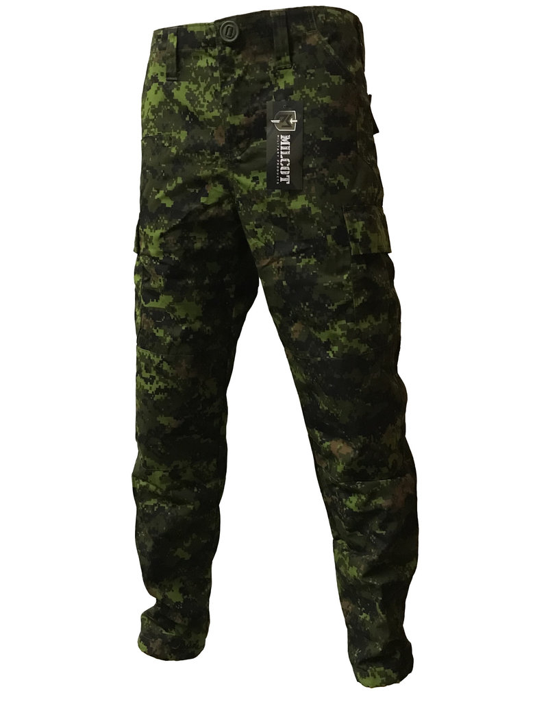 MILCOT MILITARY Pantalon Militaire GEN II Style Cadpat Canadien MILCOT