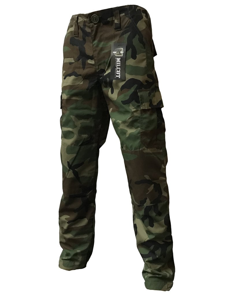 MILCOT MILITARY Tactical Camo Woodland Milcot Military Style Pants