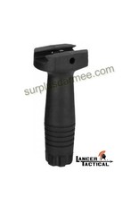 LANCER TACTICAL Black Tactical Lancer Foregrip Front Grip