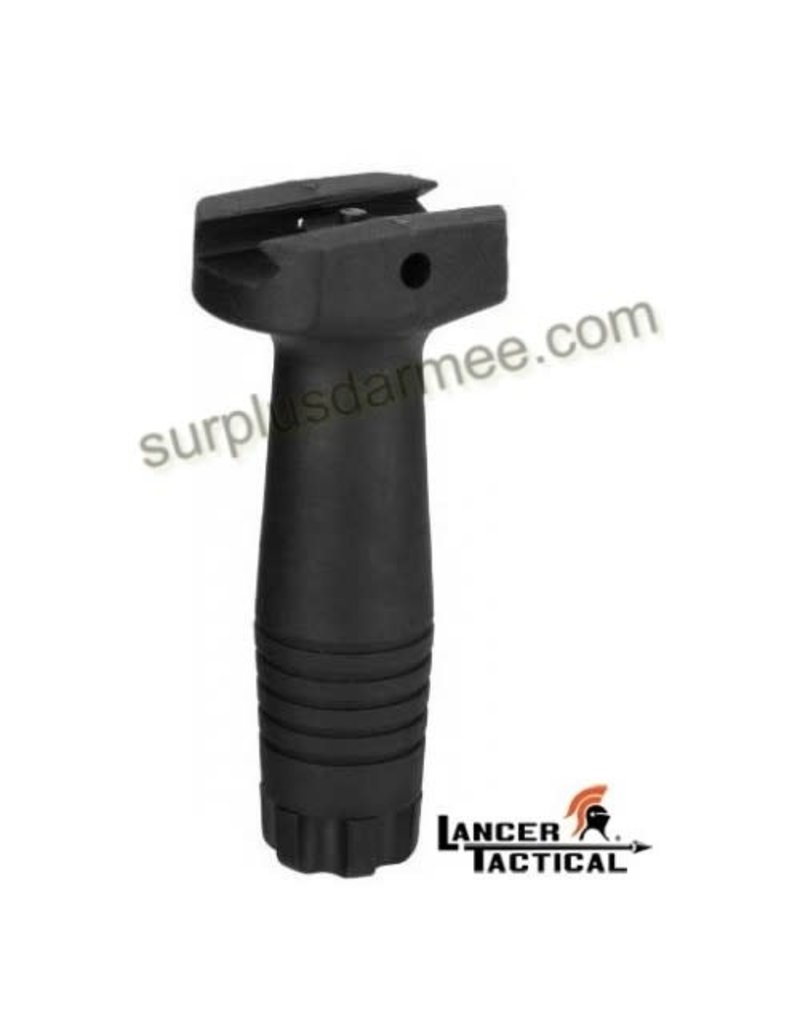 LANCER TACTICAL Poignée Foregrip Avant Noir Tactical Lancer