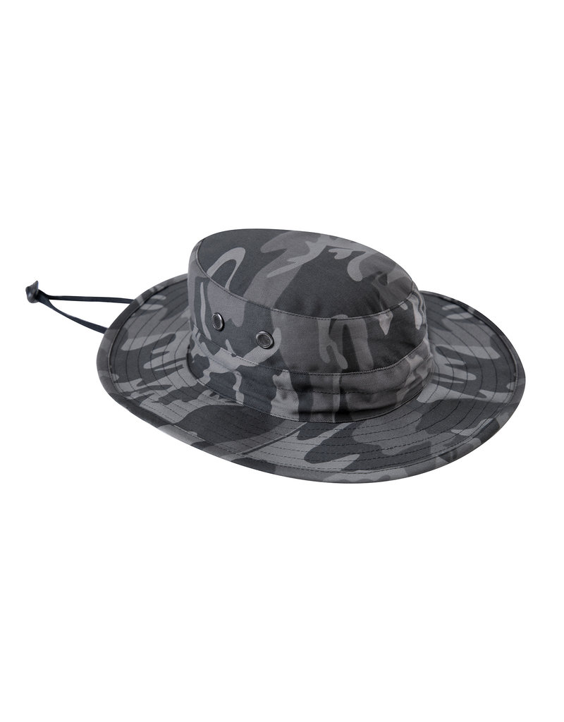 ROTHCO Boonie Hat Rothco Black Camo Hat