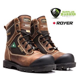 ROYER Waterproof work boots 8620 Royer Brown