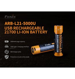 FENIX Fenix ARB-L21 5000U 21700 Rechargeable Battery