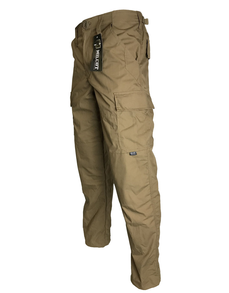 MILCOT MILITARY Tactical Cargo Pants Ripstop Coyote MILCOT MILITARY