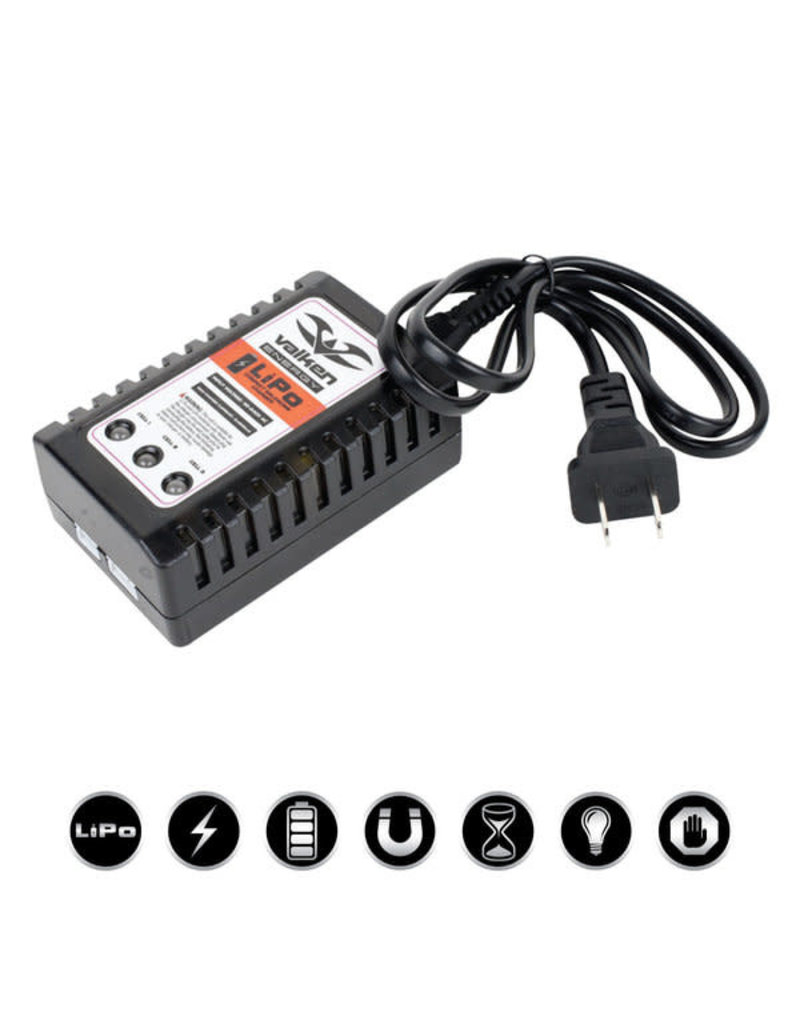 Chargeur de batterie Lipo 2-3 Cell Airsoft Valken - Surplus D'Armée Général