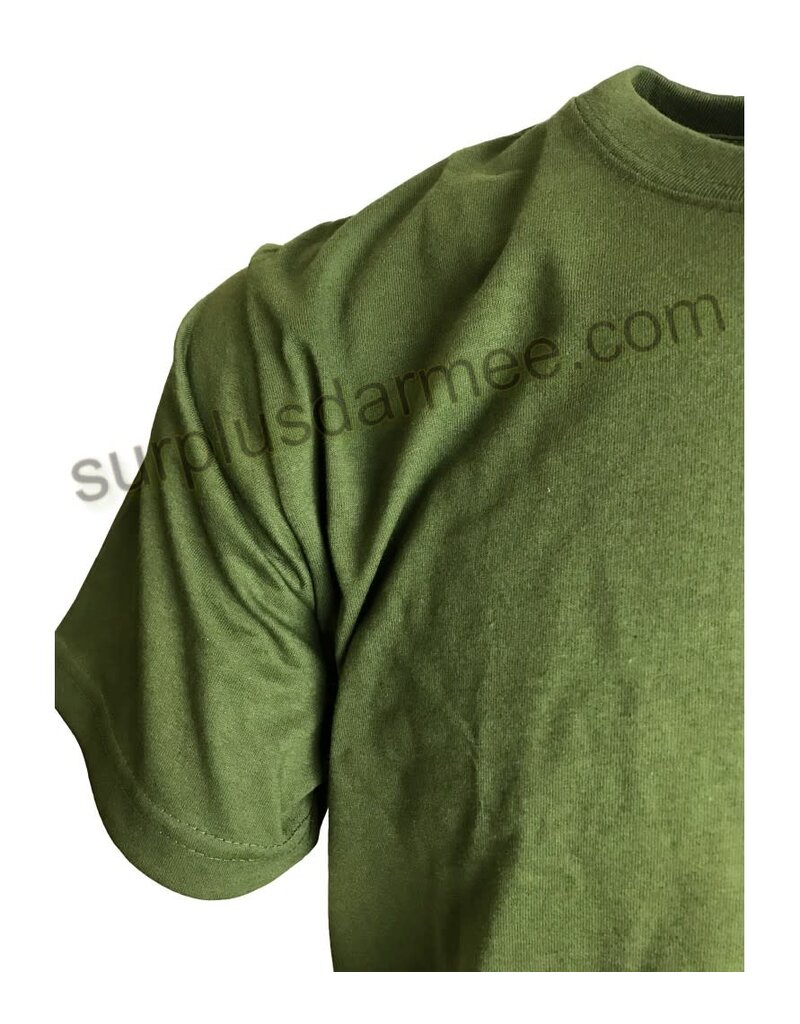 MILCOT MILITARY Olive Canadian Military Style Sweater T-Shirt