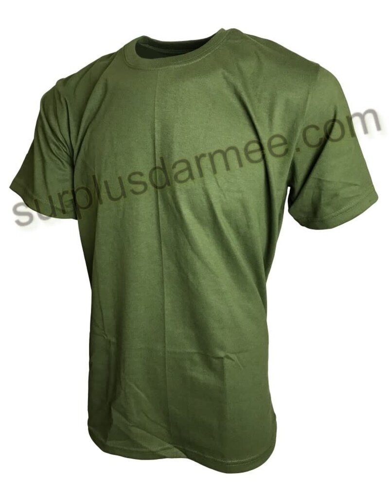 MILCOT MILITARY Olive Canadian Military Style Sweater T-Shirt