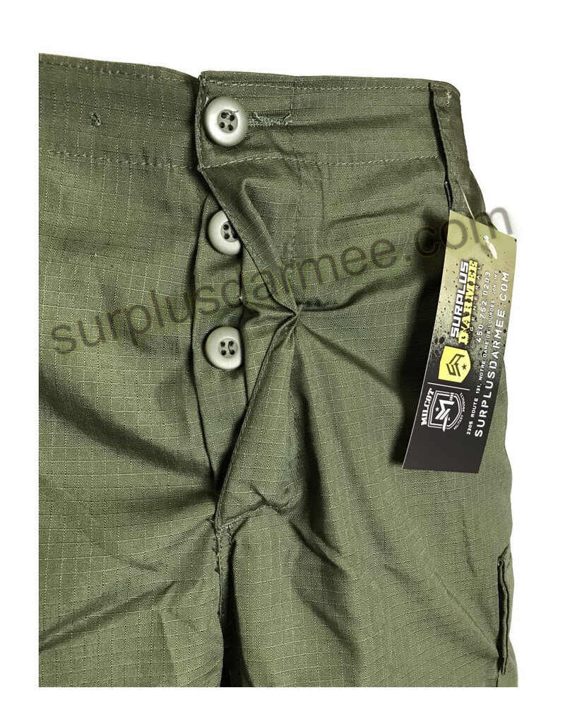 SGS Bermuda Shorts Cargo Ripstop Military Style Olive SGS