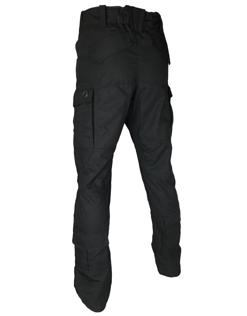 Rip-Stop Tactical Commando Pants Black MILCOT - Army Supply Store Military