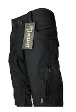 MILCOT MILITARY Rip-Stop Tactical Commando Pants Black MILCOT