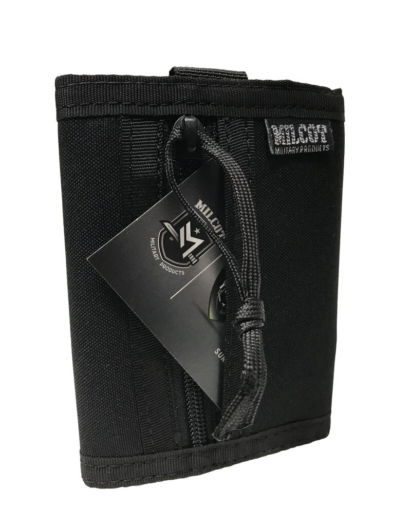 MILCOT MILITARY Black Military Style Wallet Brand MILCOT MILITARY