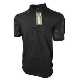 MILCOT MILITARY Polo Tactical Sweater Black MILCOT