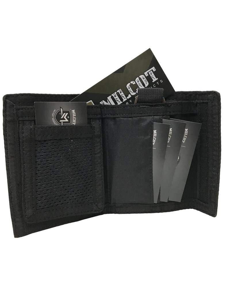 MILCOT MILITARY Black Military Style Wallet Brand MILCOT MILITARY