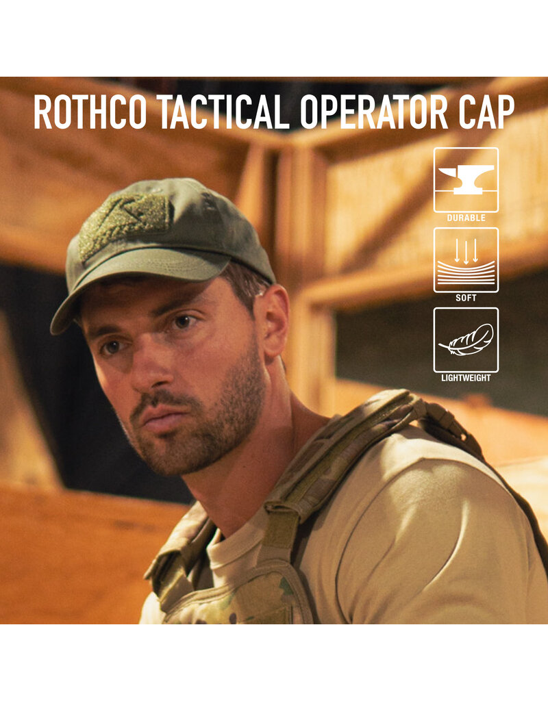 ROTHCO Rothco Midnight Black Camo Tactical Operator Caps