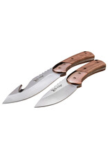 ELK RIDGE Elk Ridge 2 Blade Fixed Wood Hunting Knife
