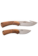 ELK RIDGE Couteau De Chasse 2 Lame Fix Bois Elk Ridge