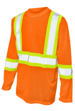 TOUGH-DUCK Tough Duck Long Sleeve High Visibility Mesh Sweater