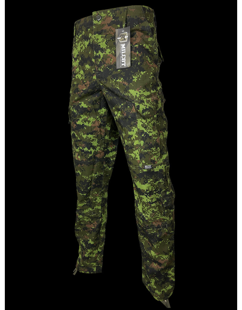 MILCOT MILITARY TACTICAL PANTS ACU DIGI-GREEN MILCOT MILITARY