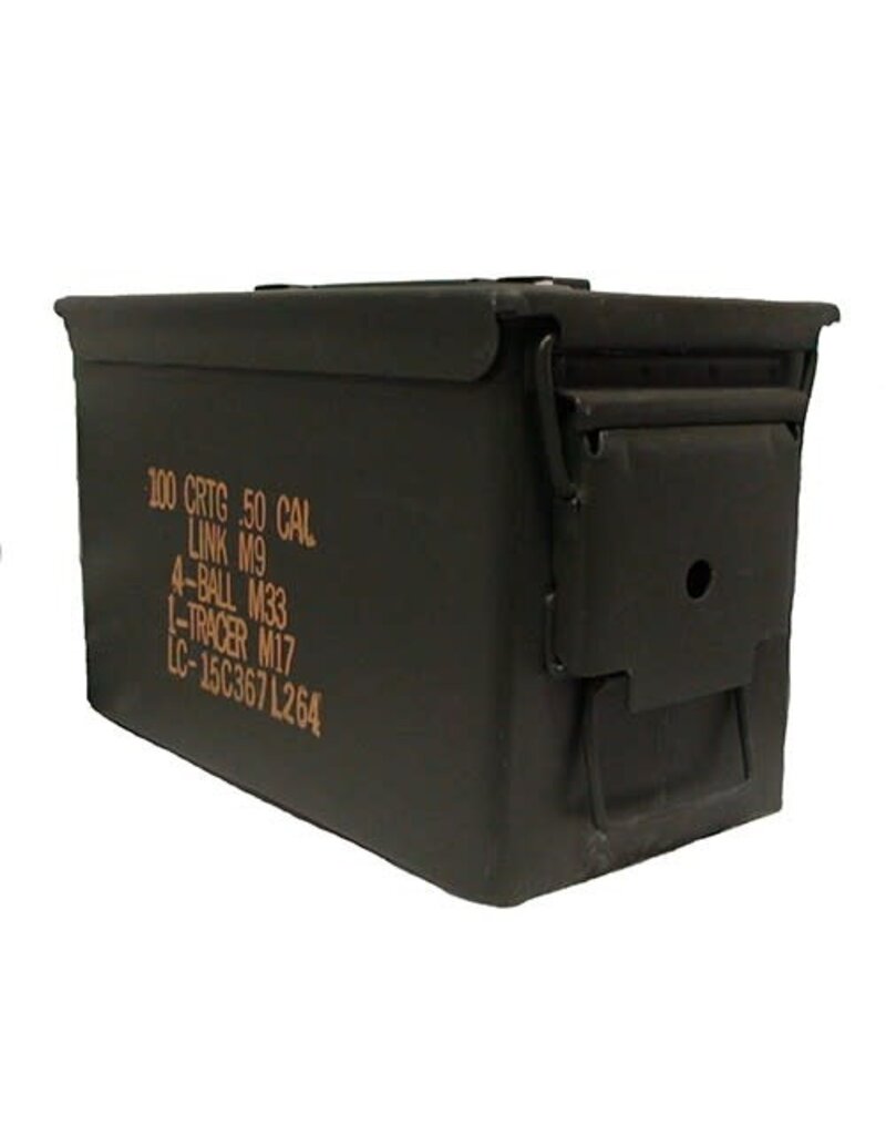 MILCOT MILITARY Military Ammunition Box Caliber .50 Used