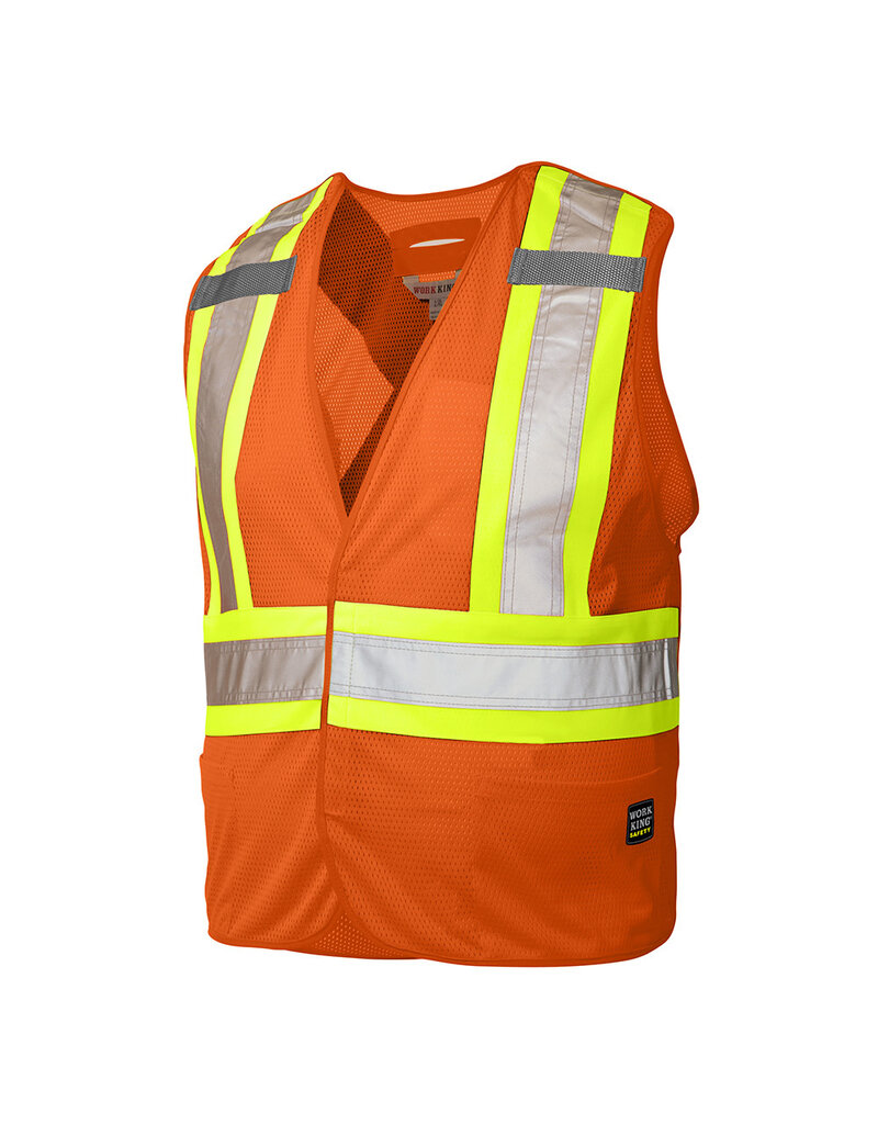 WORK KING Reflective Reflective Fluo Tough Duck Jacket