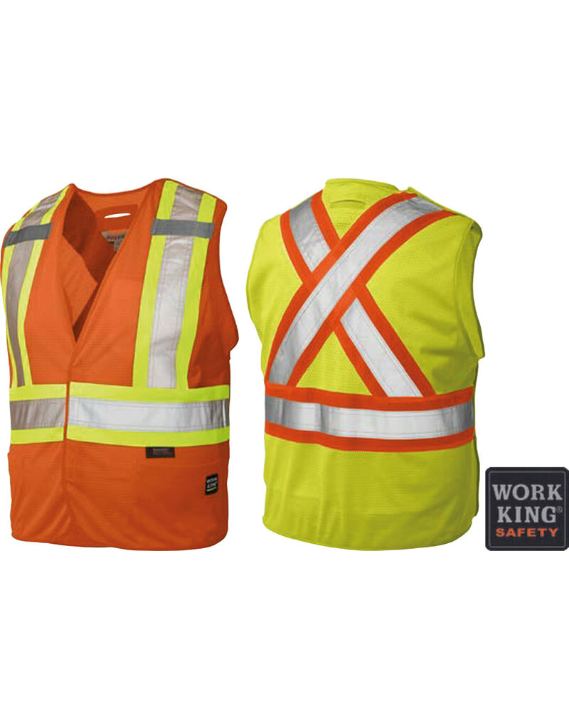 WORK KING Reflective Reflective Fluo Tough Duck Jacket