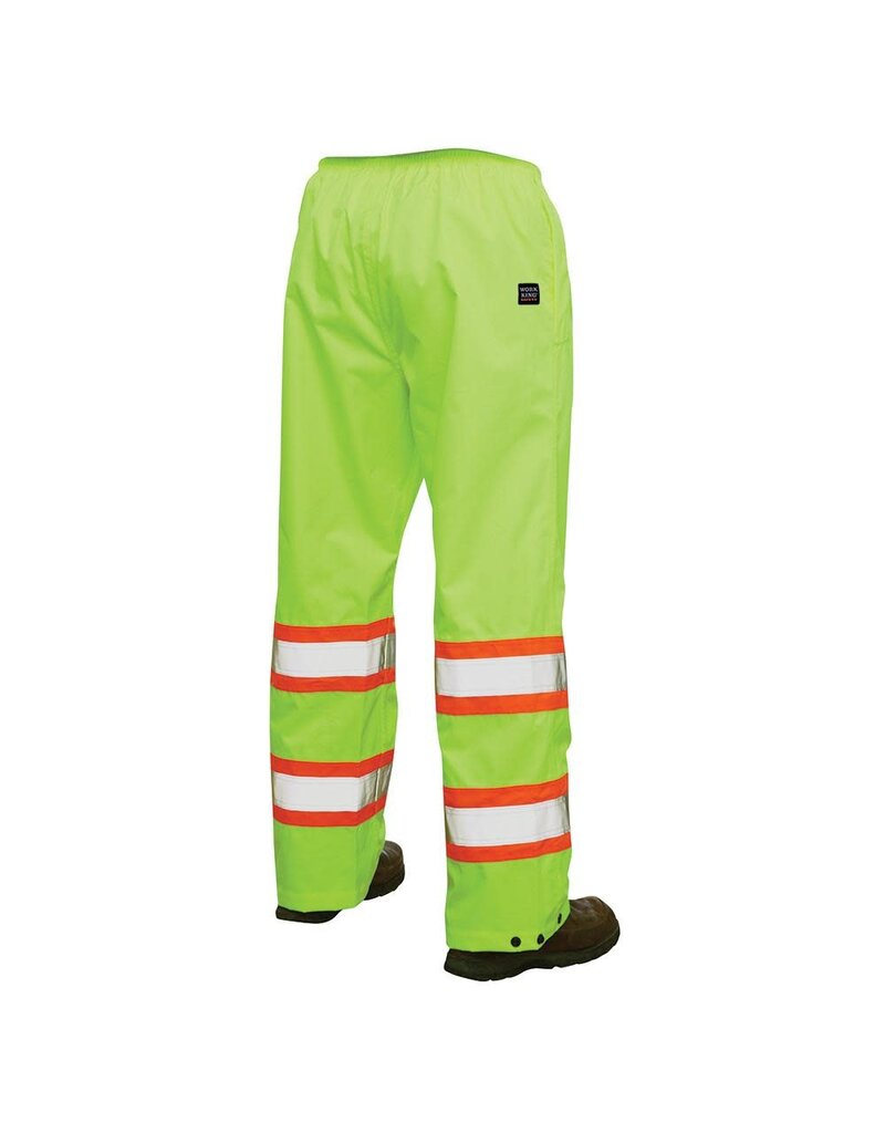 WORK KING Reflective Waterproof Pants Orange Work King
