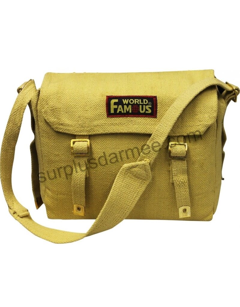 WORLD FAMOUS Sac en Bandoulière 100% Cotton Canvas World Famous