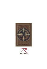 ROTHCO Patch Velcro PVC Zombie Killer Brun