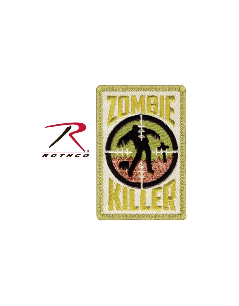 ROTHCO Patch Zombie killer Vert Velcro
