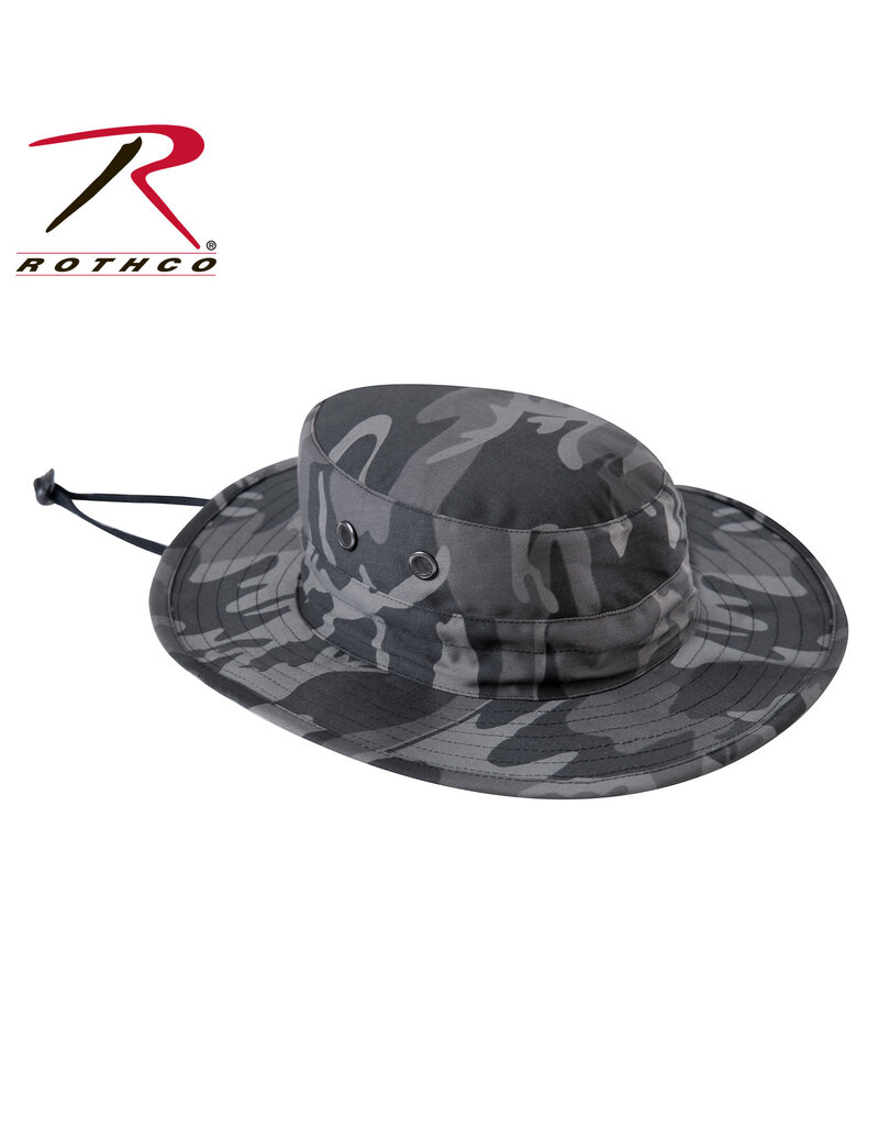 ROTHCO Boonie Hat Chapeau Camo Noir Rothco