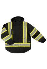 TOUGH-DUCK Manteau D'Hiver de Travail Fluo Réflectif 5 dans 1 Tough Duck